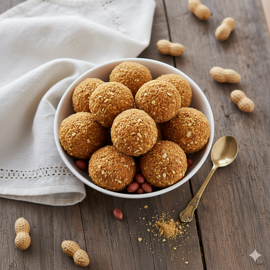 Peanut laddu